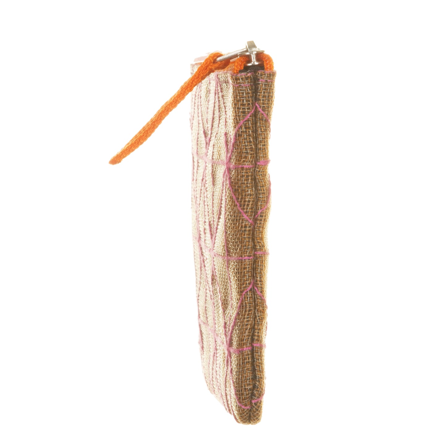 Bustina - Reuse ecru, lilla e arancio-SMATERIA-VIALESCARPE