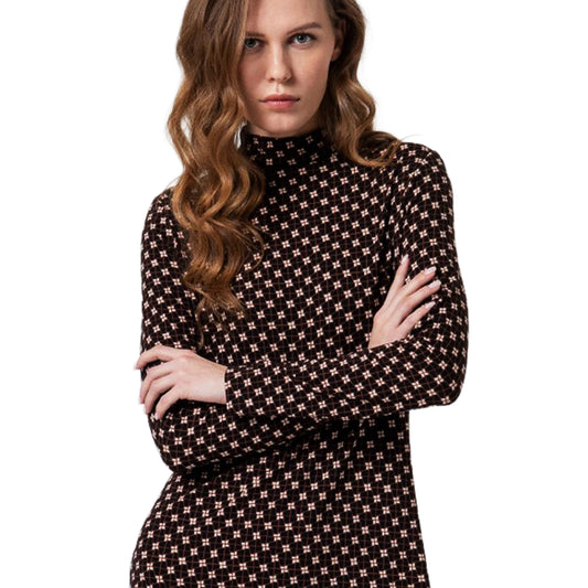 SURKANA - Abito dritto midi con colletto alto-SURKANA-VIALESCARPE