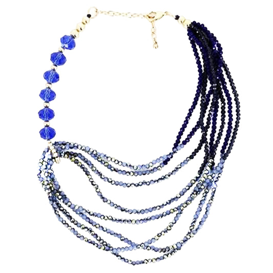 KARAKORUM - Collana WILLOW Blu