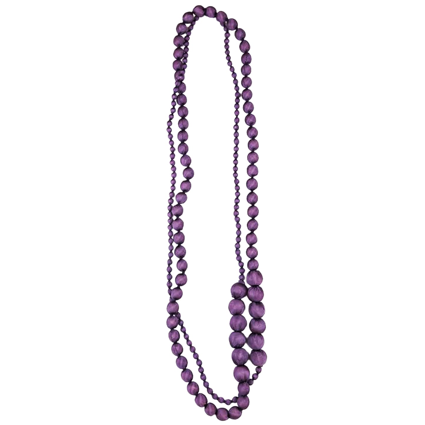 LOOM - Collana Duyen Seta Lilla Francese