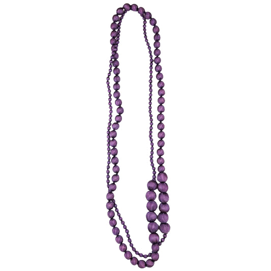 LOOM - Collana Duyen Seta Lilla Francese-LOOM-VIALESCARPE