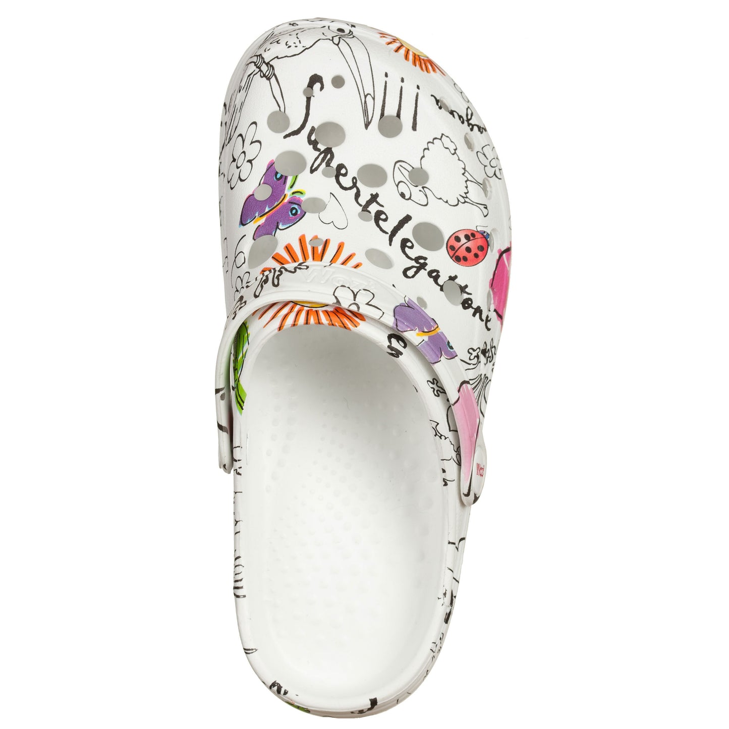 Sabot Cheese Donna Picasso Bianco