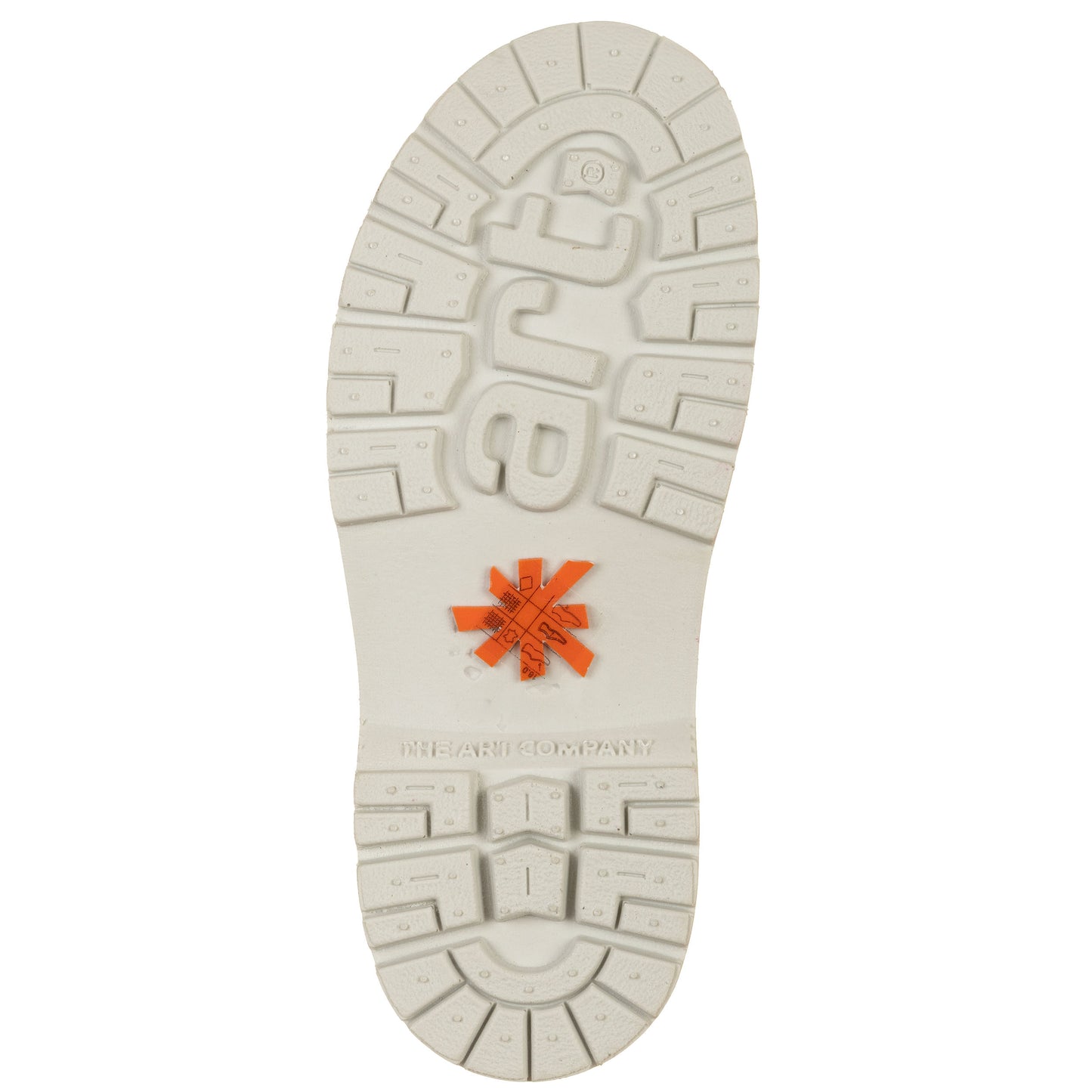 ART Sneakers BIRMINGHAM Nylon bianco con lacci colorati
