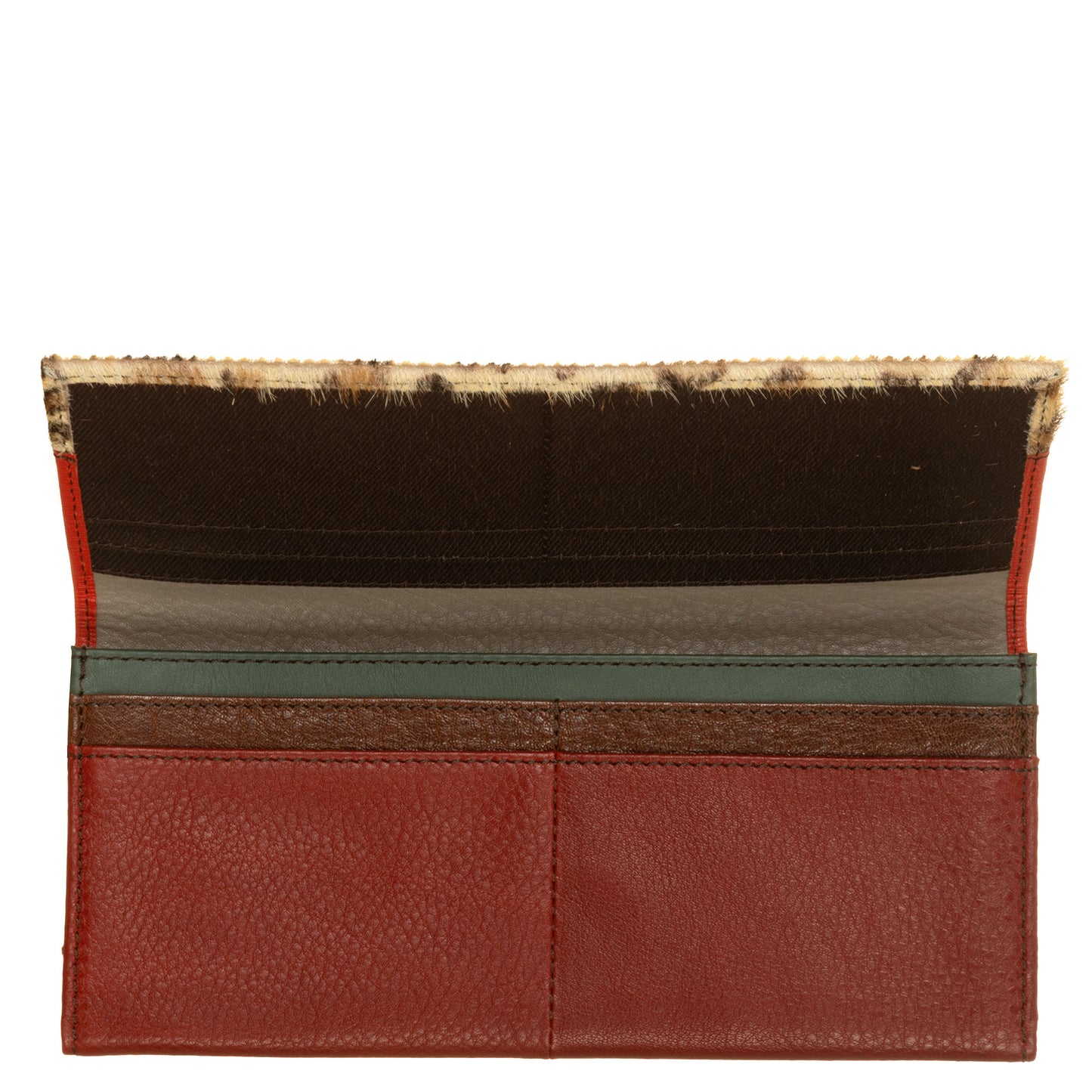 SORUKA Portafogli CELIA pelo-stamp230118 Leo, Rosso, Bordò, multi-SORUKA-VIALESCARPE