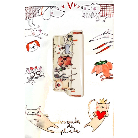 Spilla panchina Cani-MANITAS DE PLATA-VIALESCARPE