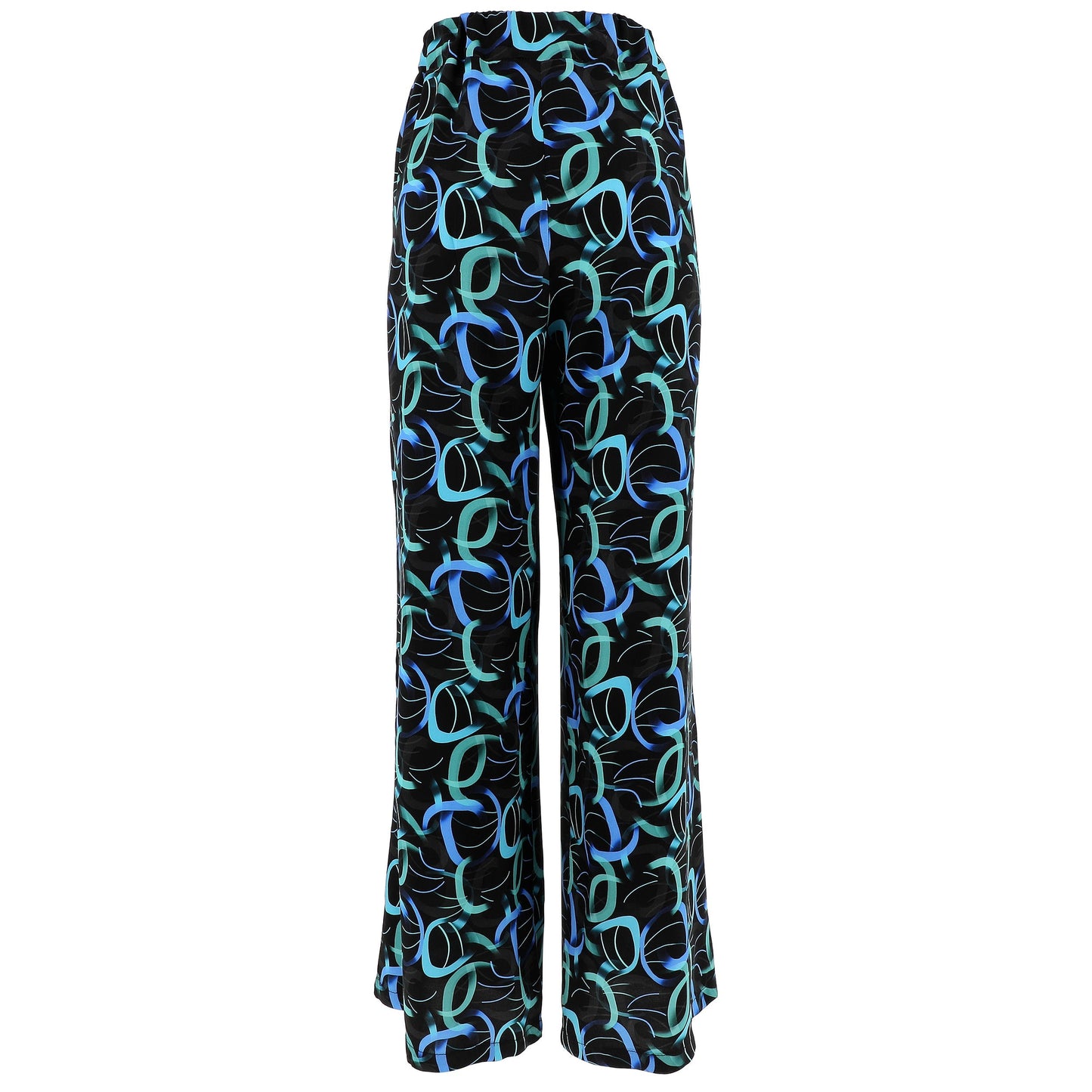 KARAKORUM Pantaloni Bellatrix Nero e multi-KARAKORUM-VIALESCARPE