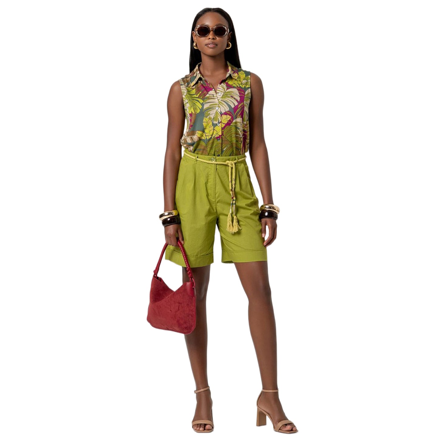 SURKANA Shorts Verde Acido