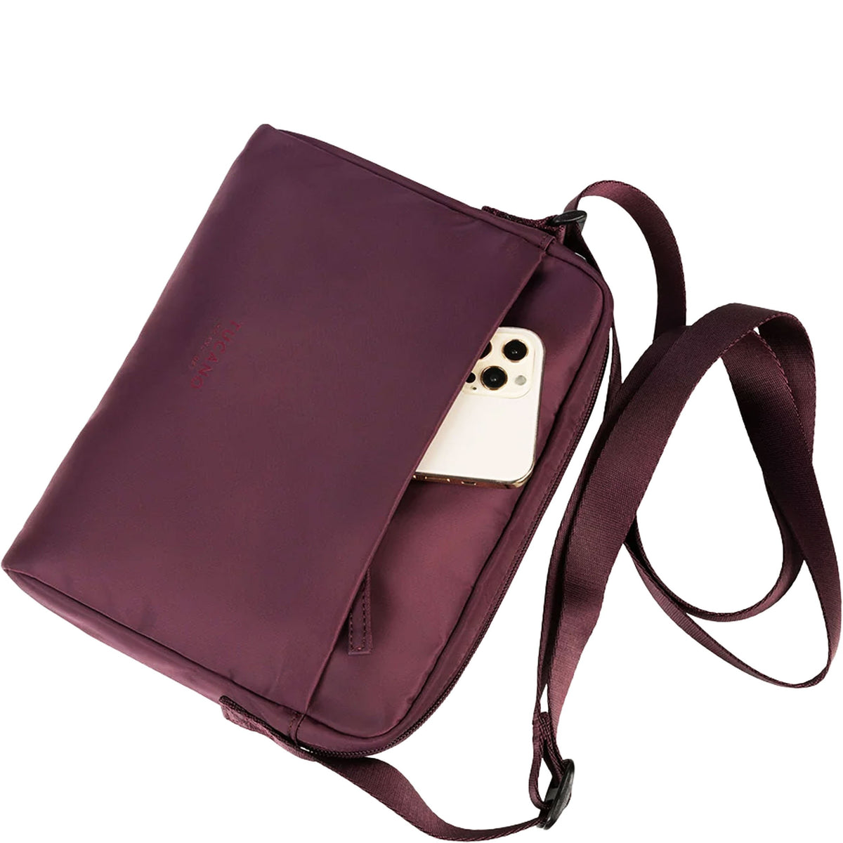 TUCANO Borsa Gommo Super Slim Porpora