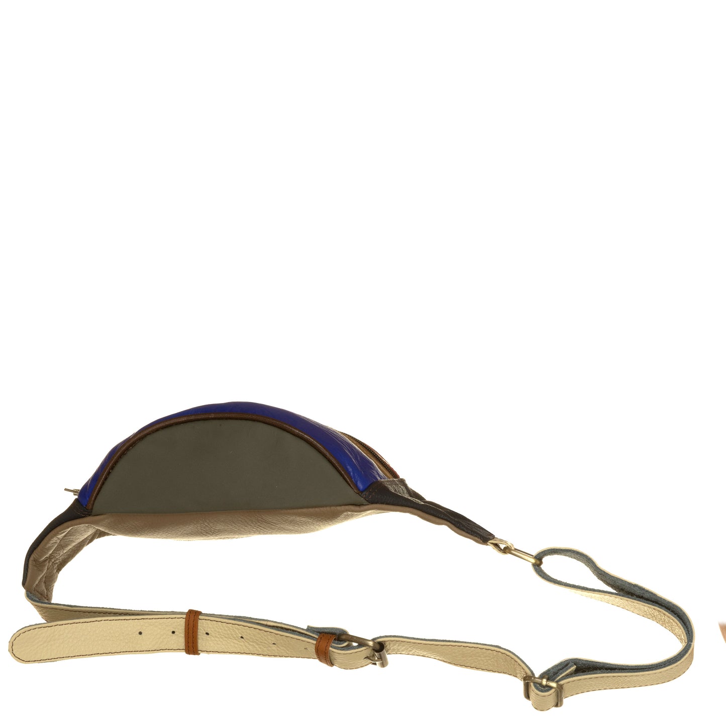 SORUKA Marsupio MOON liscio 047900L Bluette, Rosso, Tortora