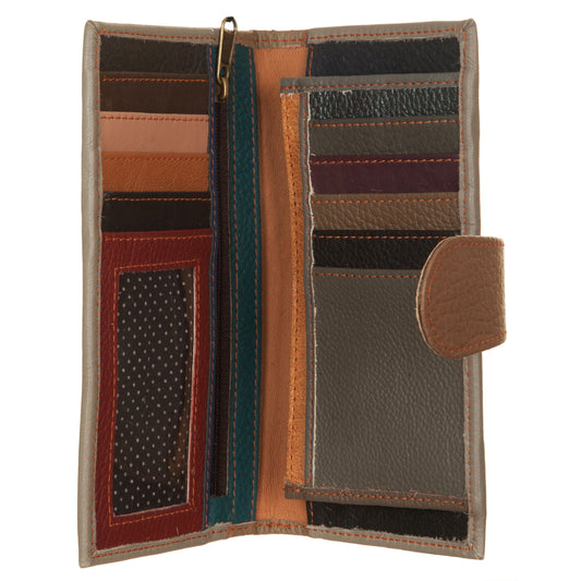 SORUKA Portafoglio liscio Grigio-écru-SORUKA-VIALESCARPE