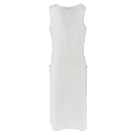 KARAKORUM Vestito Lungo LINDY Bianco-KARAKORUM-VIALESCARPE