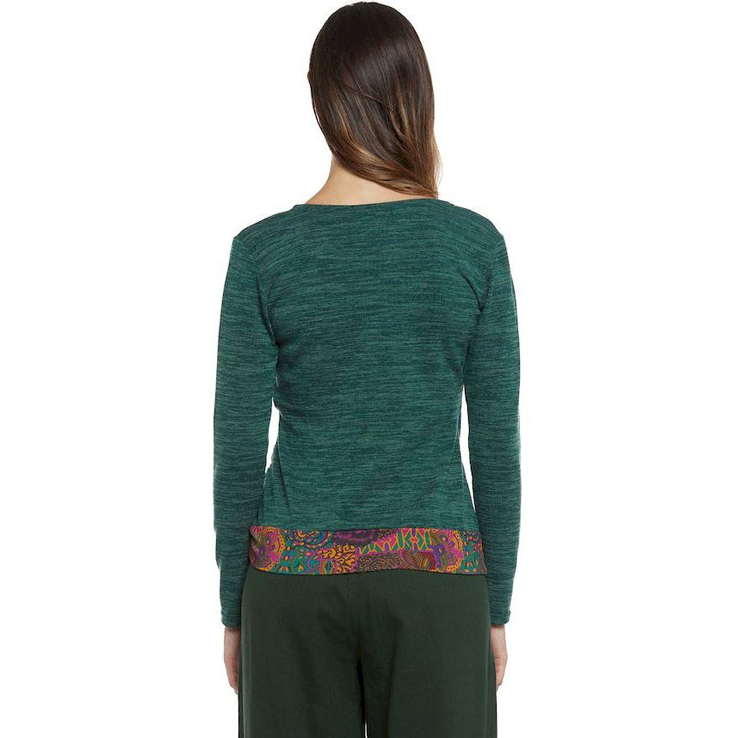 BABA Design - Maglietta doppia con finti bottoni laterali-Baba design-VIALESCARPE