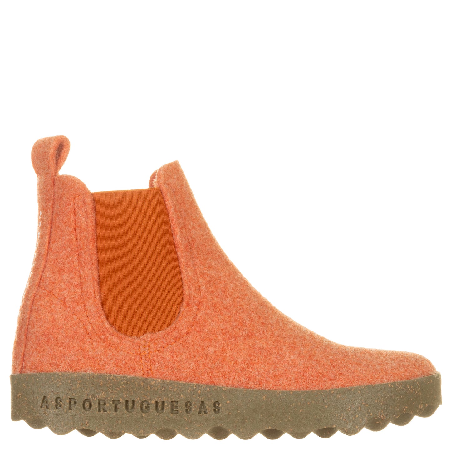 ASPORTUGUESAS Stivaletti feltro Orange