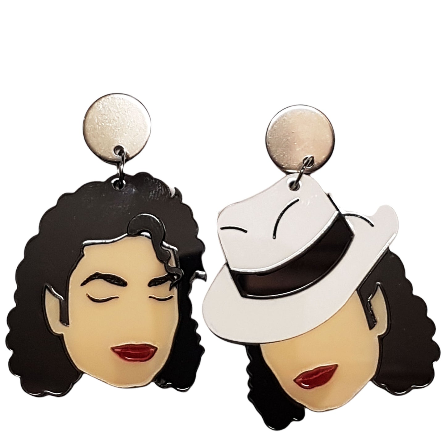Orecchini Pendenti asimmetrici Michael Jackson