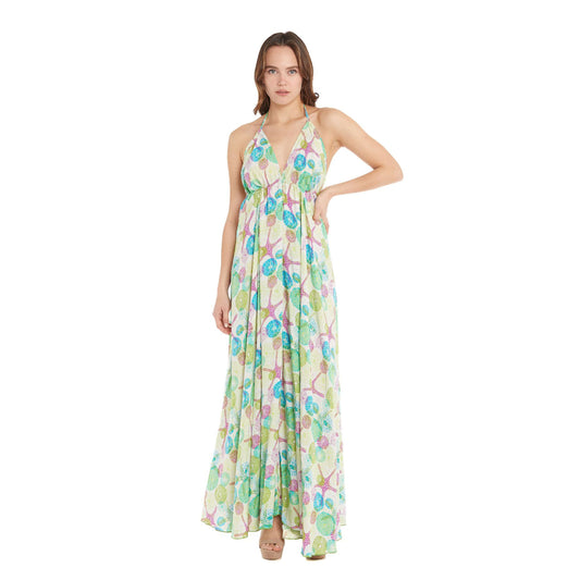 Abito lungo STRIPED STARFISH - BABA Design-Baba design-VIALESCARPE