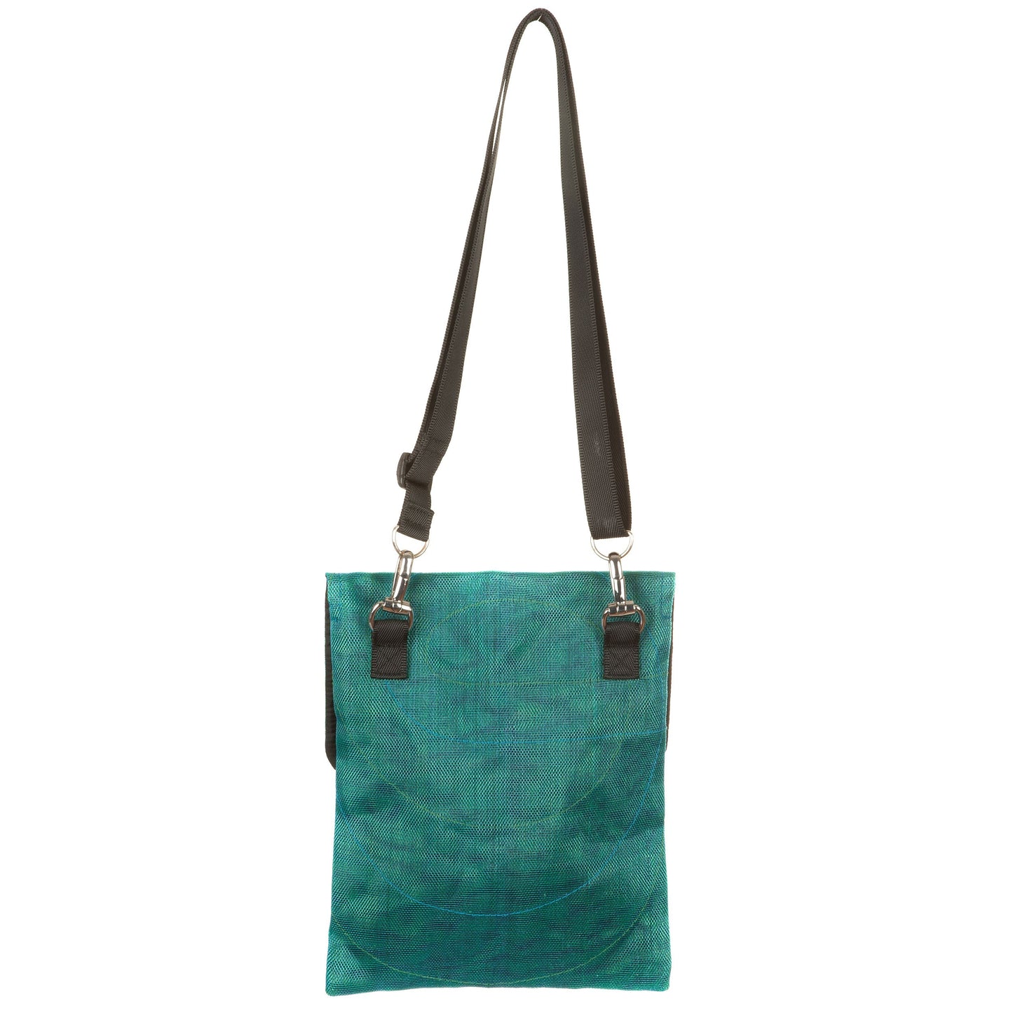 Tracolla rete portapassaporto ottanio-SMATERIA-VIALESCARPE