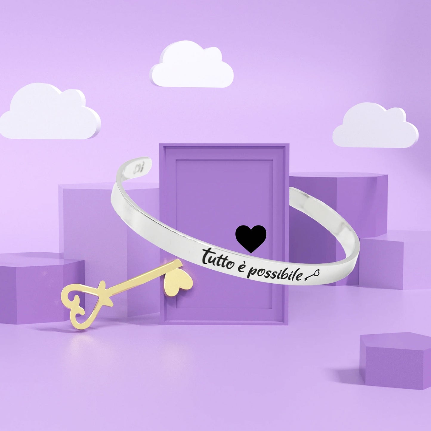 Bracciale rigido - Tutto è possibile