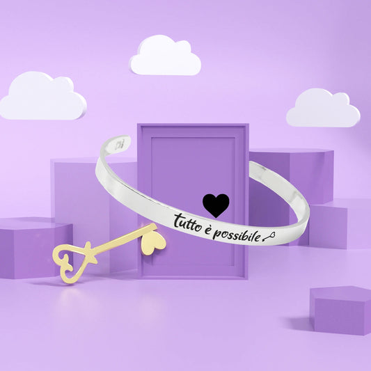 MAT TEA - Bracciale rigido - Tutto è possibile-MAD TEA-VIALESCARPE