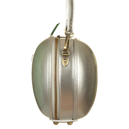 LAURA VITA Borsa Apple argento Vialescarpe