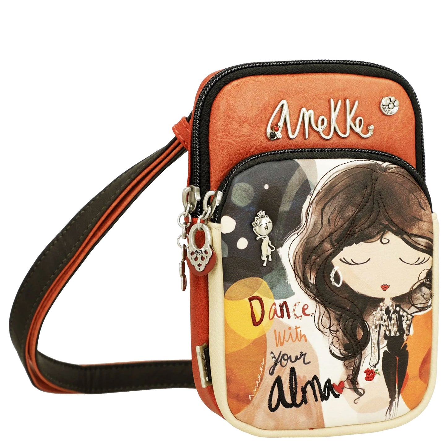 ANEKKE Mini borsa a tracolla con tasca Alma