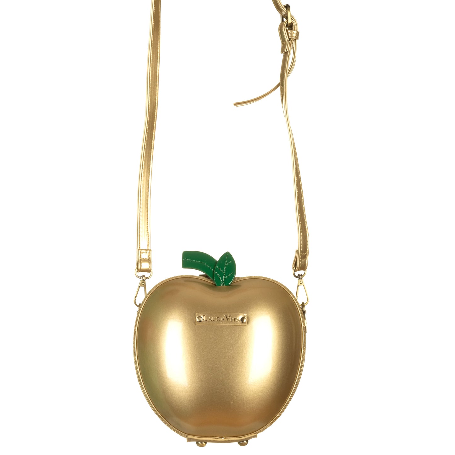 LAURA VITA Borsa Apple oro