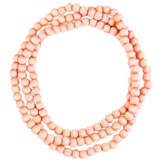 LOOM - Collana Doan Semplice Seta Rosa antico-LOOM-VIALESCARPE