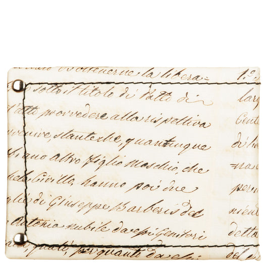 Portafoglio uomo Lettera-MADEWITHCARE-VIALESCARPE