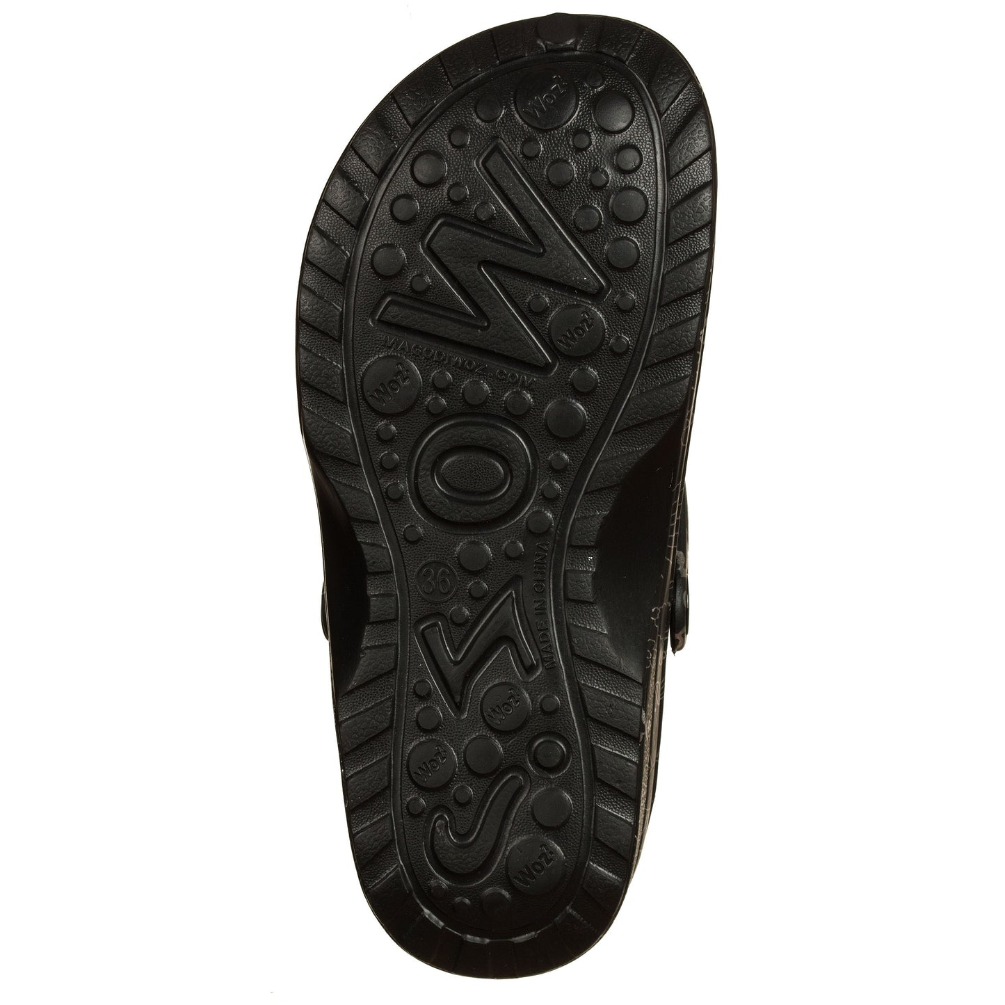 Sabot Cheese Donna Picasso nero-WOZ?-VIALESCARPE