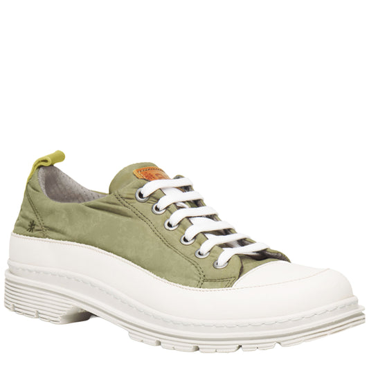 ART Sneakers BIRMINGHAM Nylon Salvia e Pelle Beige-ART®-VIALESCARPE