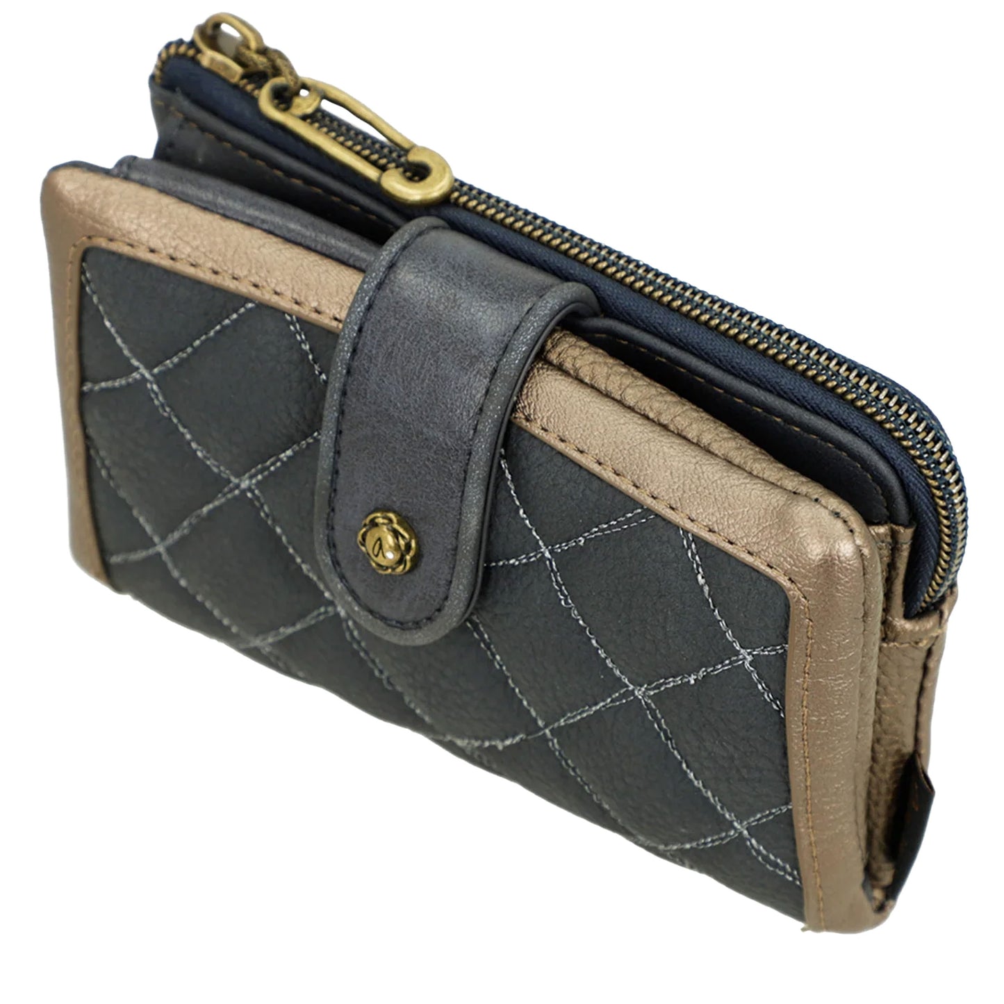 ANEKKE - Portafogli medio flessibile RFID Boutique-ANEKKE-VIALESCARPE