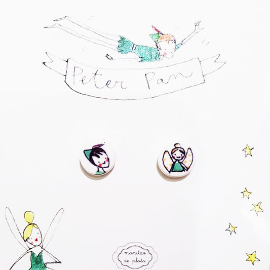 Muni-Orecchini a lobo Peter Pan-MANITAS DE PLATA-VIALESCARPE