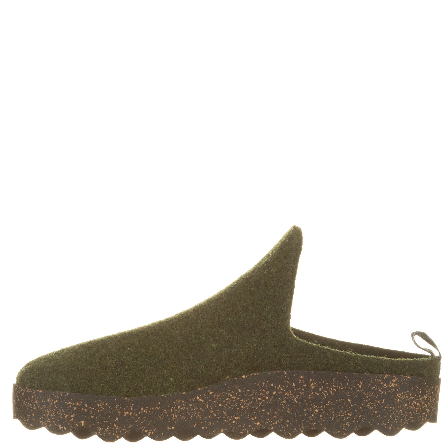ASPORTUGUESAS Sabot feltro Verde Militare