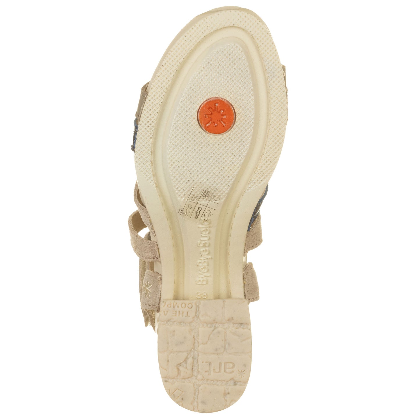 ART Sandali I WHISH pelle nappata multi ghiaccio-ART®-VIALESCARPE