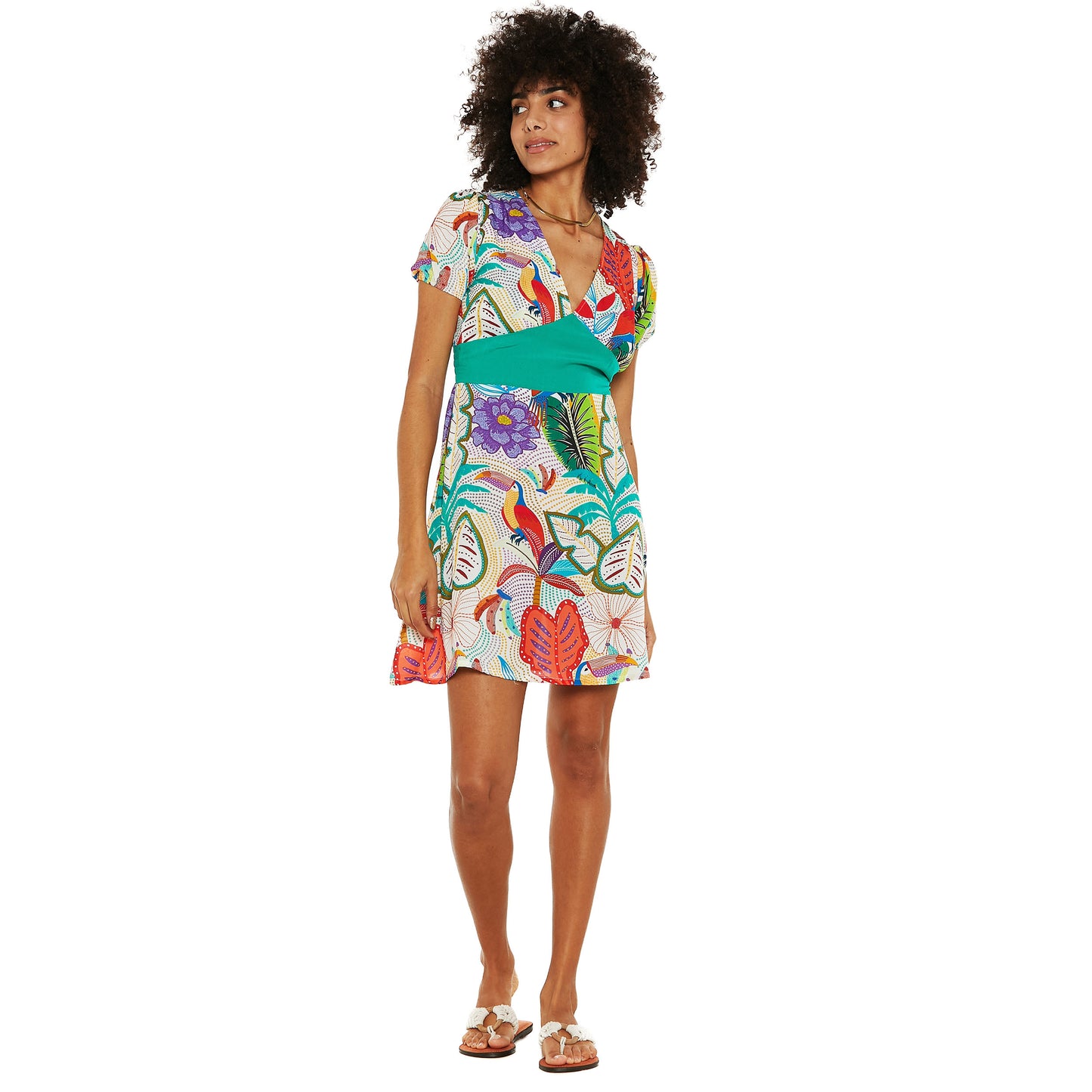 BABA DESIGN - Abito corto Beach Vibes-Baba design-VIALESCARPE