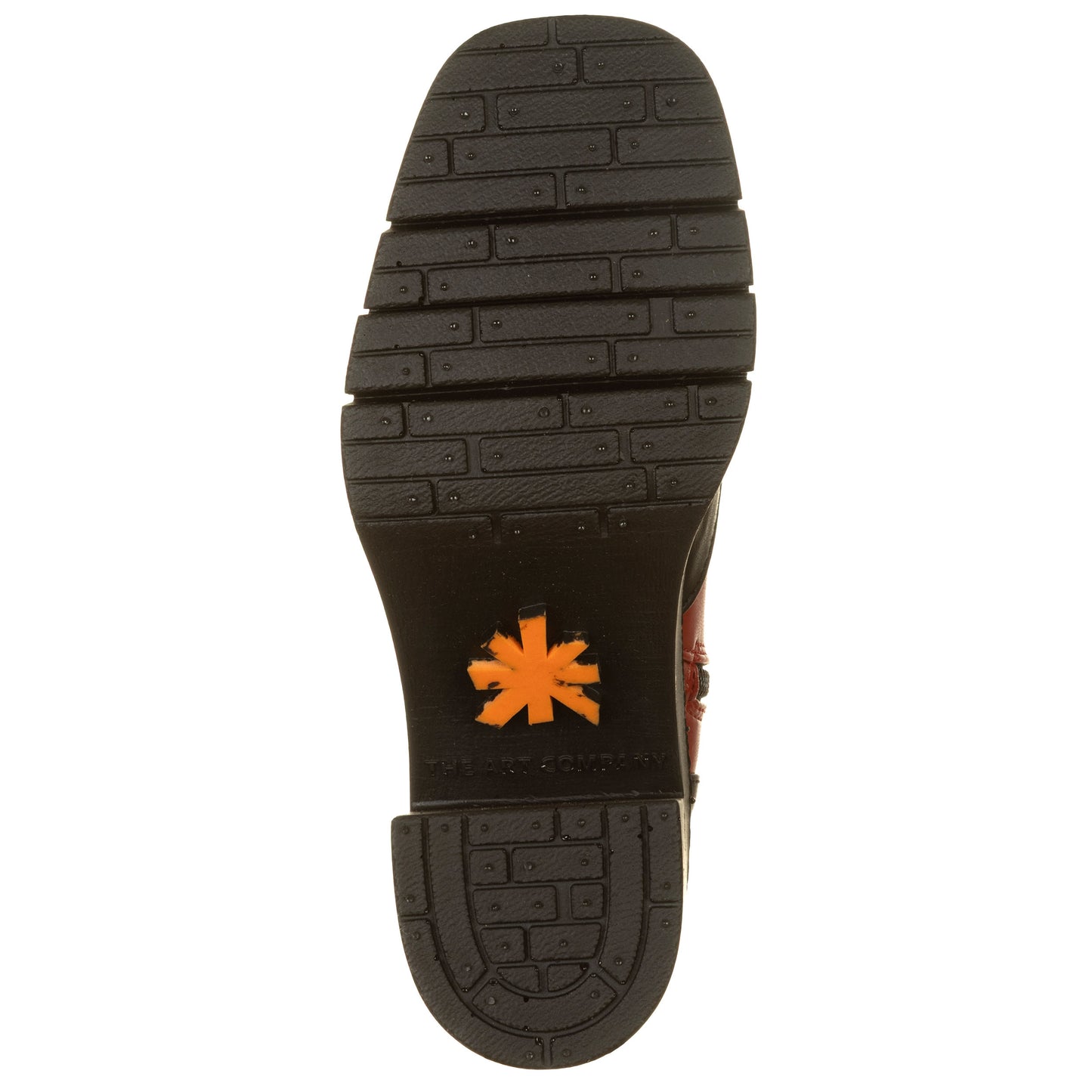 ART Stivaletti Berna Nappa Rosso e Nero-ART®-VIALESCARPE