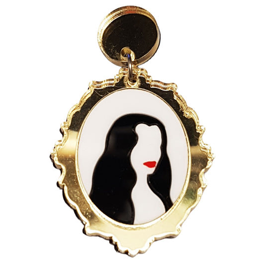 Orecchini pendenti Famiglia Addams Gordon e Morticia-ARKYFLY-VIALESCARPE