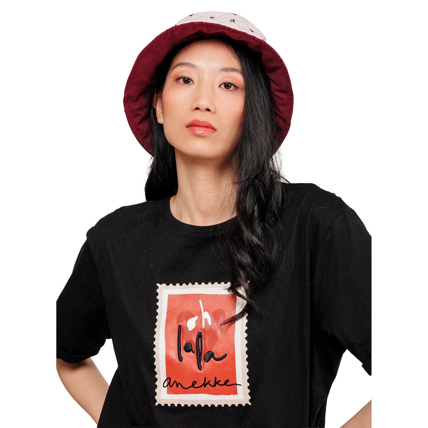 ANEKKE - Cappello pescatore double face bordò-ANEKKE-VIALESCARPE