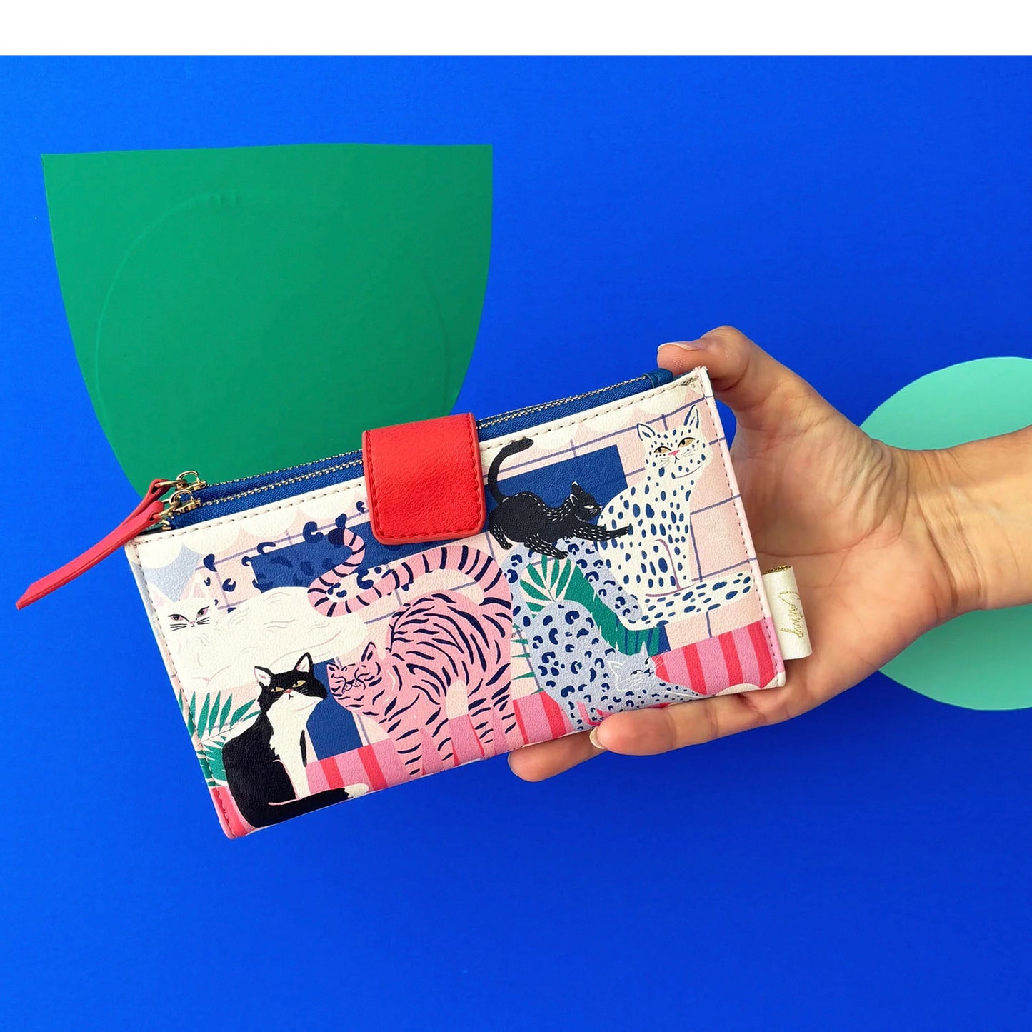 HOUSE OF DISASTER - Catnip Cat Wallet-House of Disaster-VIALESCARPE