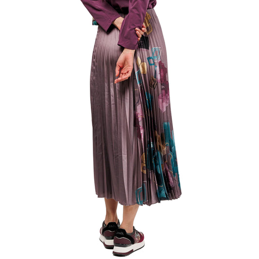 ANEKKE - Gonna plissettata viola-ANEKKE-VIALESCARPE