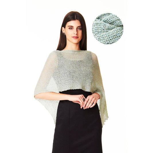 Il PONCHETTO Lurex GOLD Acquamarina-IL PONCHETTO-VIALESCARPE