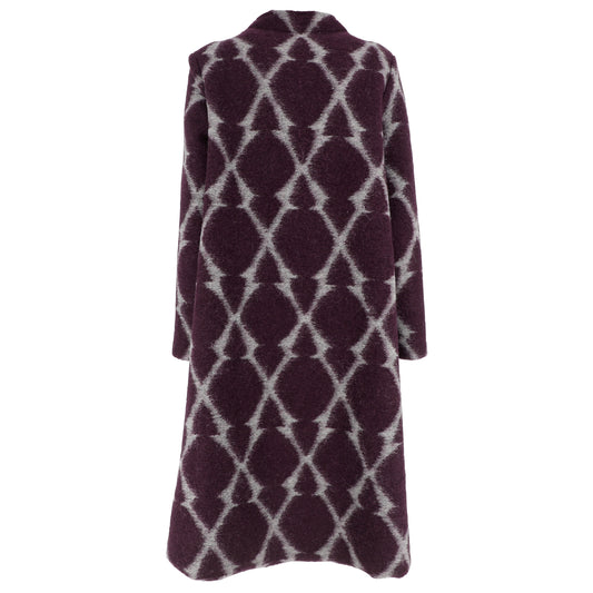 KARAKORUM Cappotto Tessa Bordò-KARAKORUM-VIALESCARPE