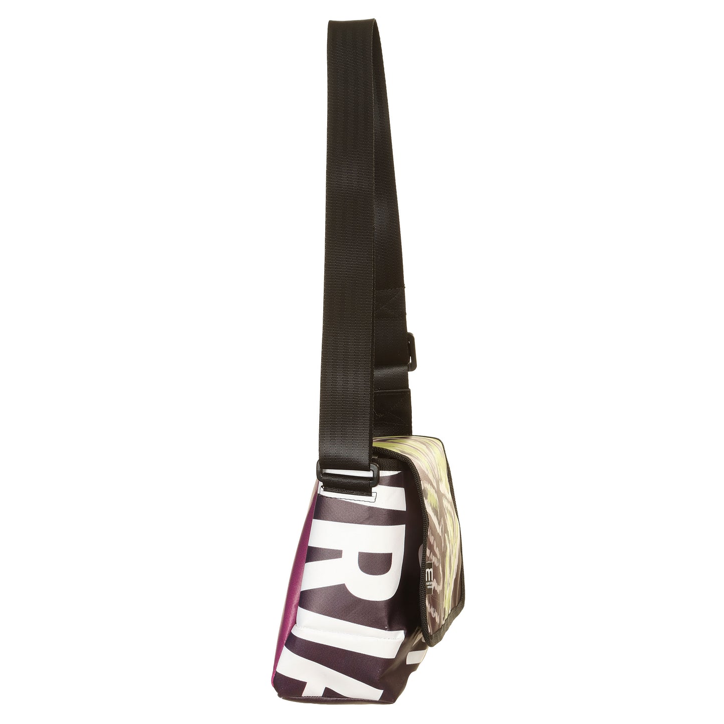Borsa tracolla Beba Viola-Verde-Bianco