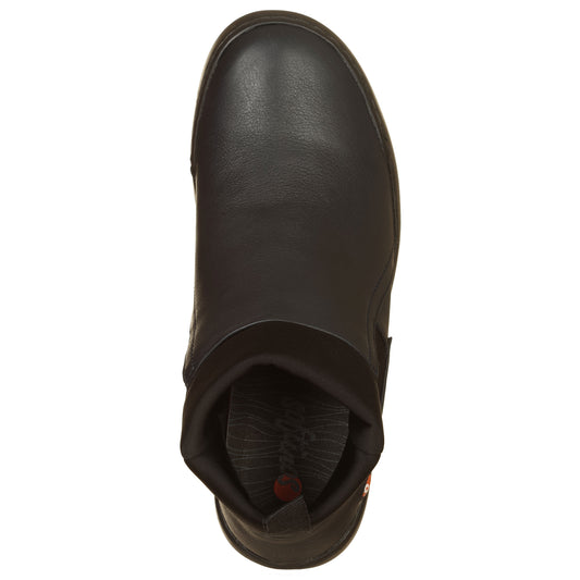 Ankle boots nappati con inserto elastico-Softinos-VIALESCARPE