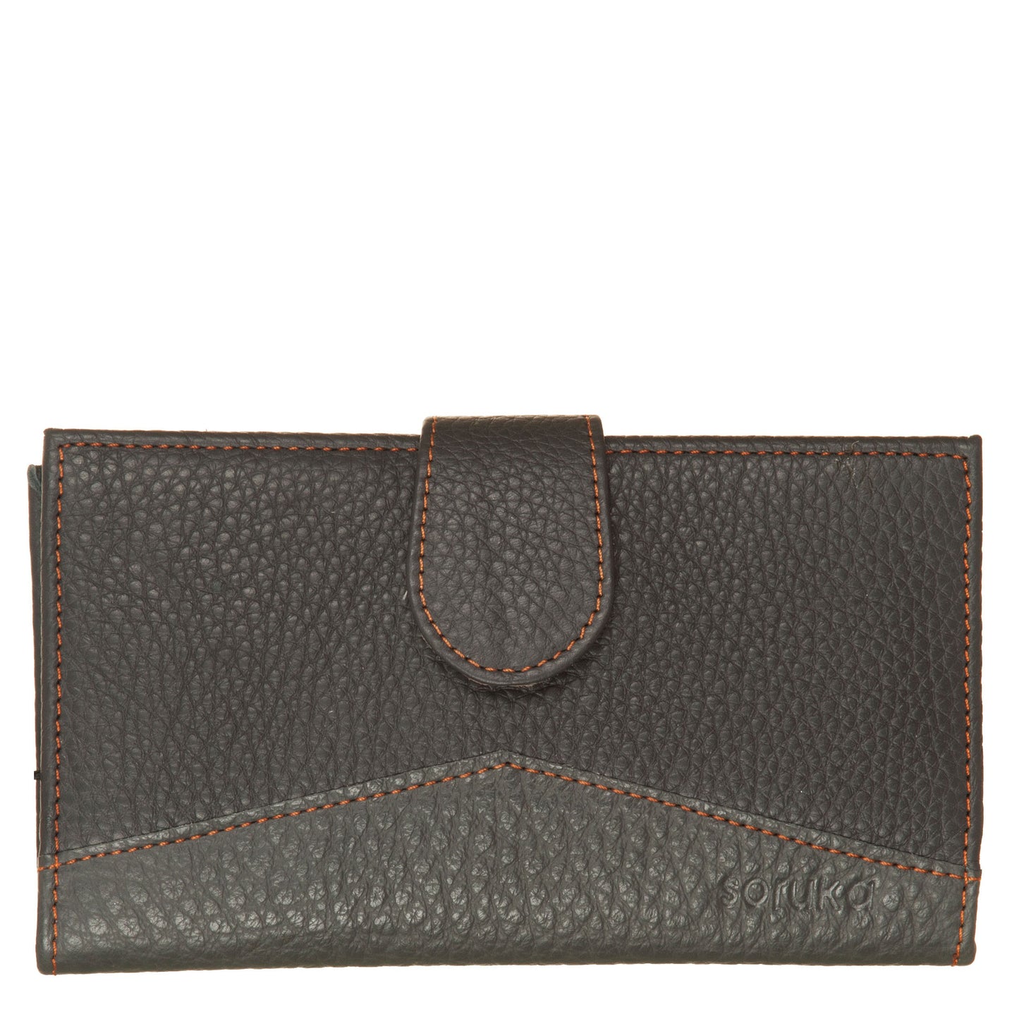 SORUKA Portafoglio liscio Nero e grigio-SORUKA-VIALESCARPE
