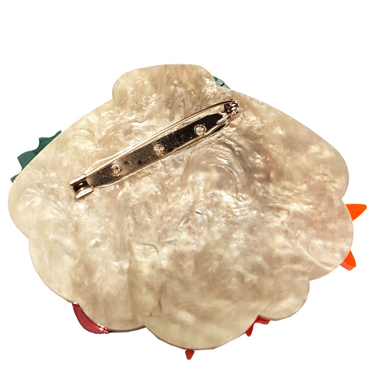 Spilla Mare Conchiglia e Cavalluccio-ARKYFLY-VIALESCARPE