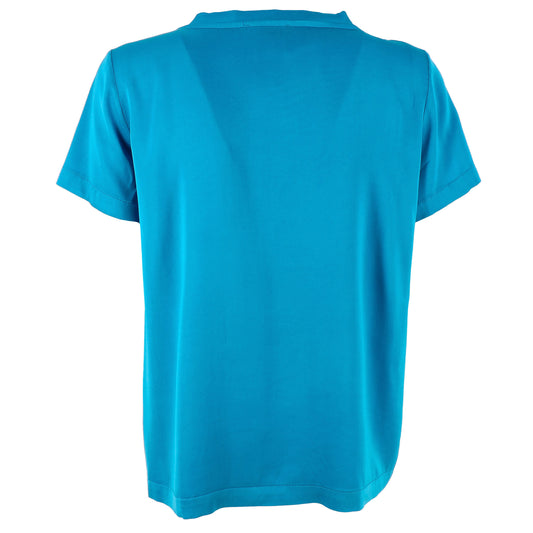 KARAKORUM T-Shirt ASTORIA Turchese-KARAKORUM-VIALESCARPE