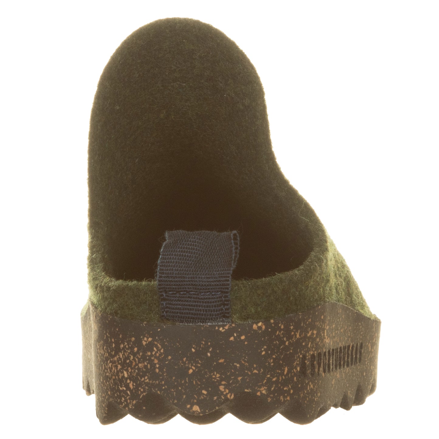 ASPORTUGUESAS Sabot feltro Verde Militare