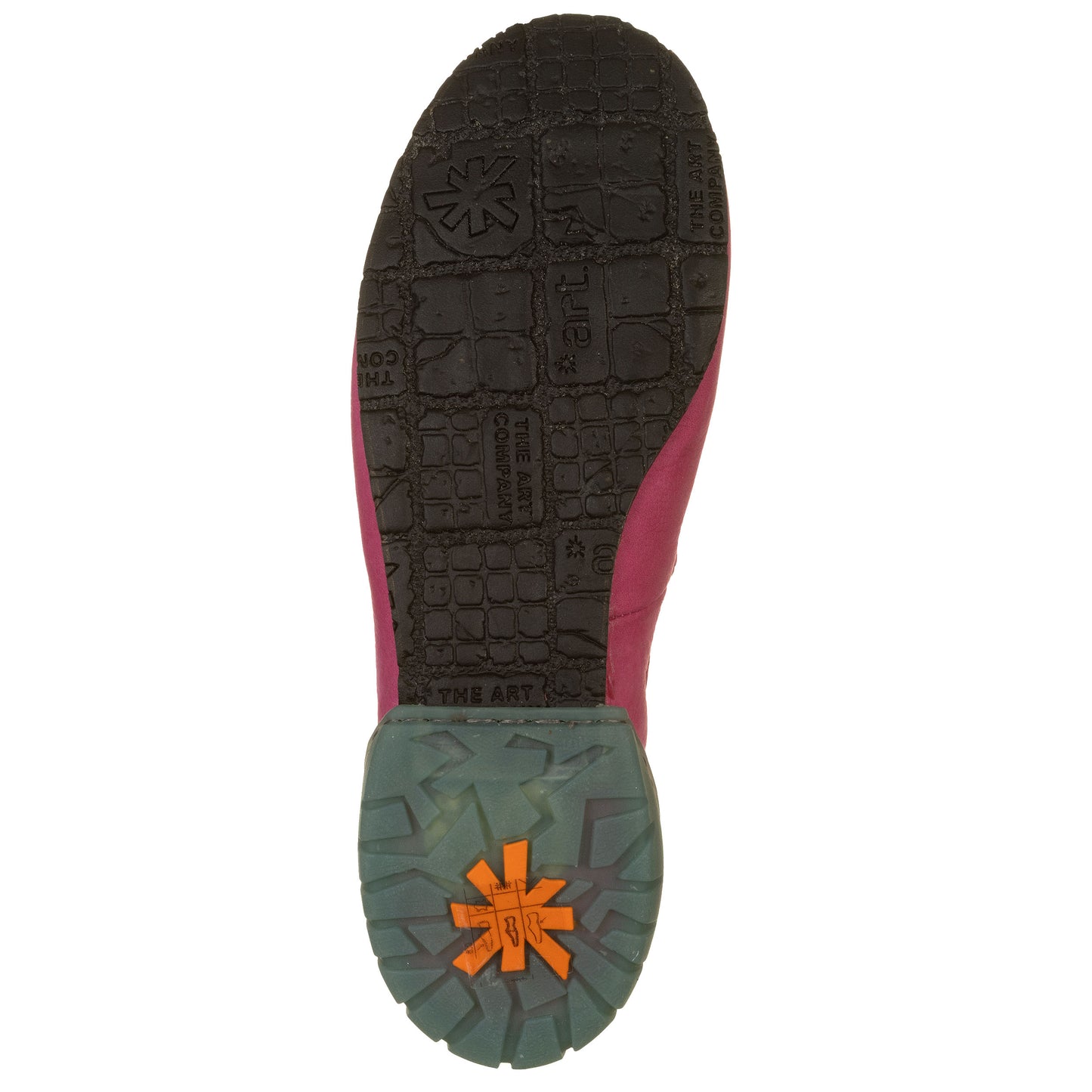 ART Ballerine NANTES nabuk pink-ART®-VIALESCARPE