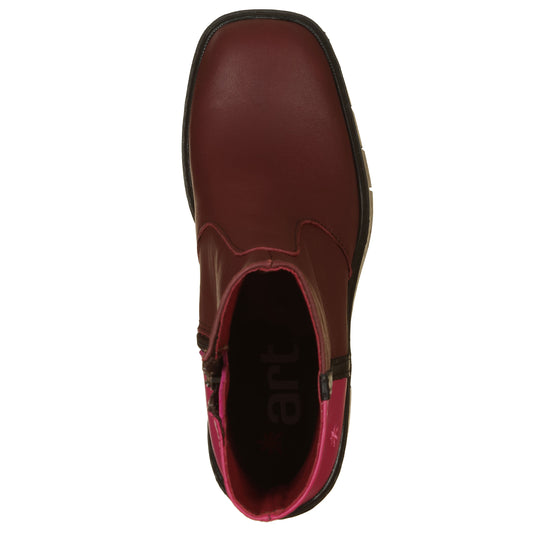 ART Stivaletti Berna Nappa Bordò, Fuxia-ART®-VIALESCARPE