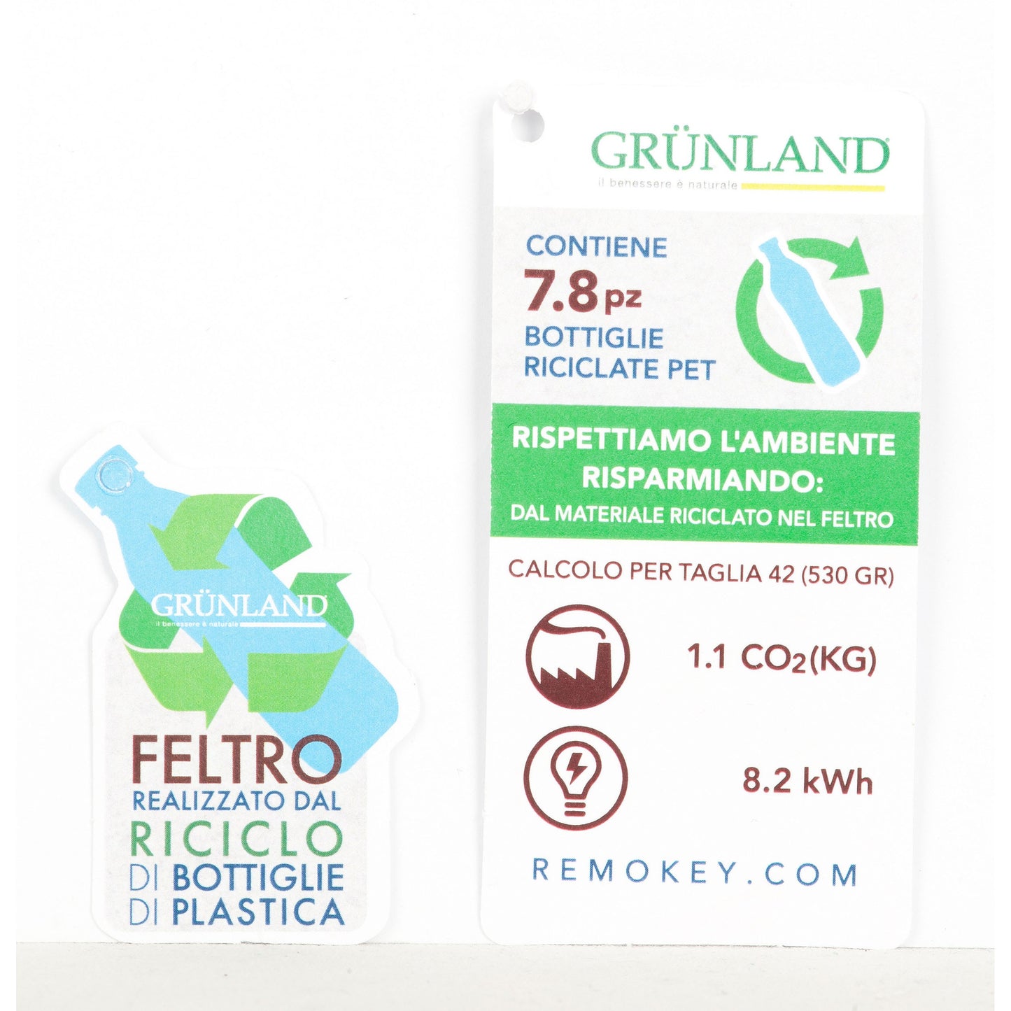 Grunland Ciabatte uomo in feltro-GRUNLAND-VIALESCARPE